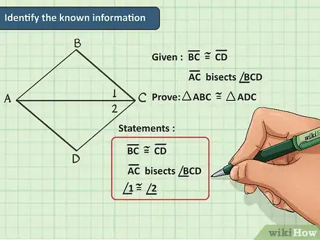 Imagen titulada Write a Congruent Triangles Geometry Proof Step 2