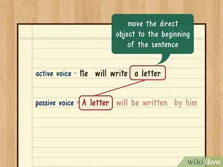 Imagen titulada Change a Sentence from Active Voice to Passive Voice Step 4