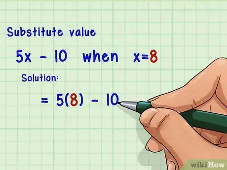 Imagen titulada Evaluate an Algebraic Expression Step 5