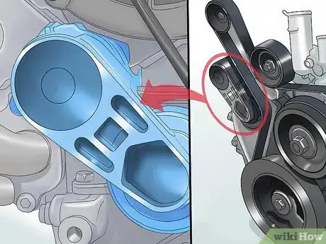 Imagen titulada Replace a Serpentine Belt Step 6