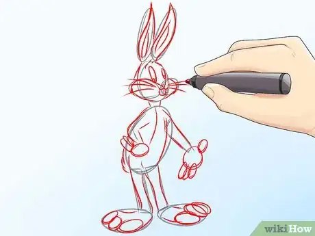 Imagen titulada Draw Bugs Bunny Step 17