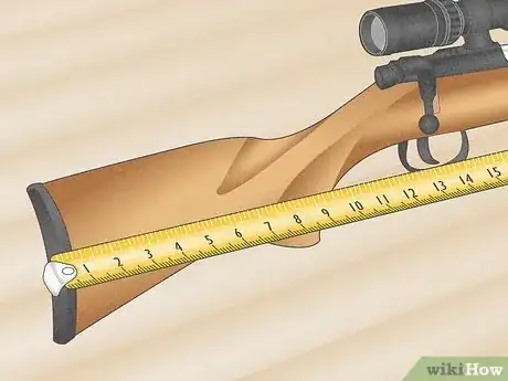 Imagen titulada Measure the Length of Your Pull for a Rifle Step 2