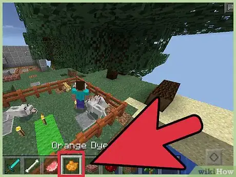 Imagen titulada Tame a Dog in Minecraft PE Step 9