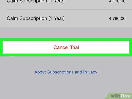 Imagen titulada Cancel Calm App on iPhone or iPad Step 8
