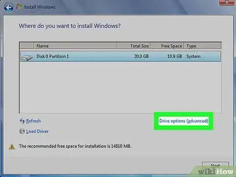 Imagen titulada Format the C Drive With Windows 7 Step 8