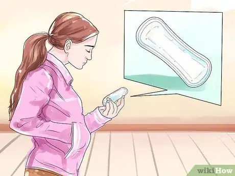 Imagen titulada Use a Sanitary Napkin (Pad) Step 9