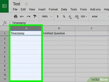 Imagen titulada Rename Columns on Google Sheets on PC or Mac Step 10