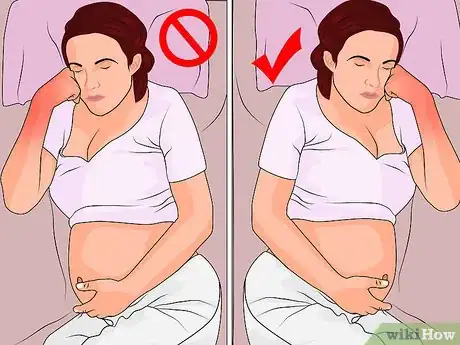 Imagen titulada Lie Down in Bed During Pregnancy Step 6