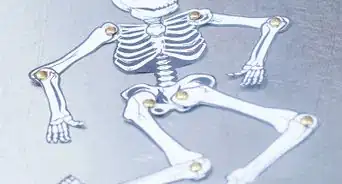 hacer un esqueleto humano de papel