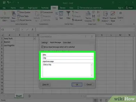 Imagen titulada Create a Drop Down List in Excel Step 14