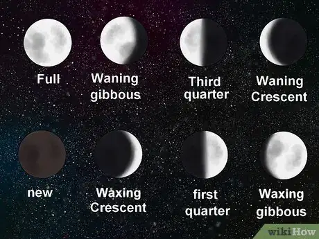 Imagen titulada Tell Whether the Moon Is Waxing or Waning Step 1