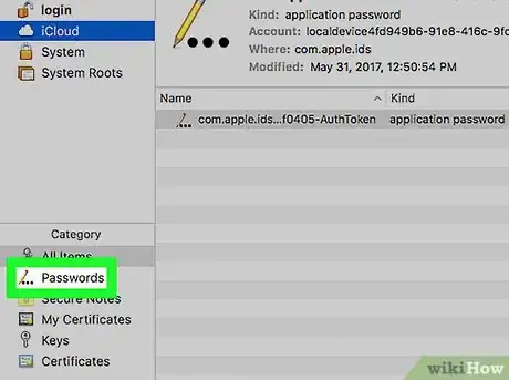 Imagen titulada Delete Saved Passwords from the iCloud Keychain on macOS Step 3