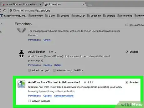 Imagen titulada Block Porn from Google Chrome Step 17