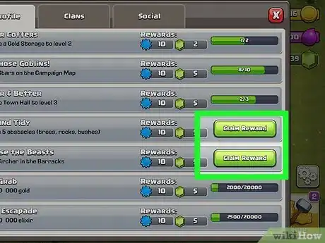 Imagen titulada Get Gems in Clash of Clans Step 8