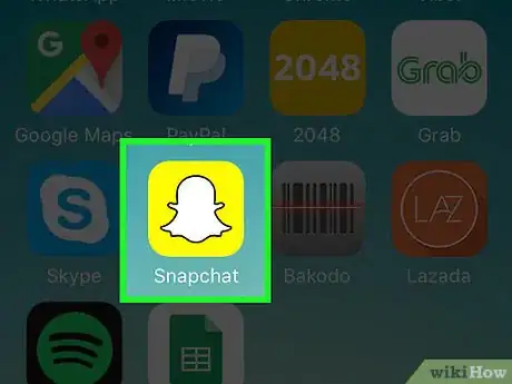 Imagen titulada Live Video Chat on Snapchat Step 1