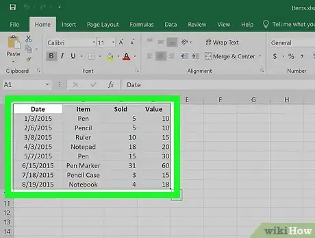 Imagen titulada Highlight Every Other Row in Excel Step 2