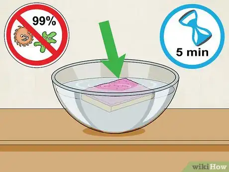 Imagen titulada Clean and Sanitize a Sponge Step 16