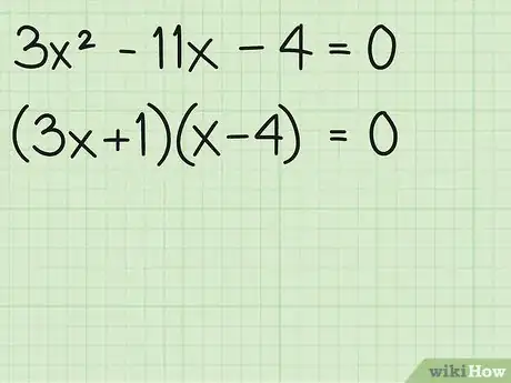 Imagen titulada Solve Quadratic Equations Step 2