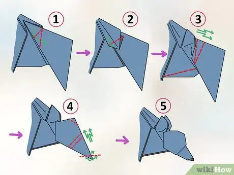 Imagen titulada Make an Origami Wolf Step 26