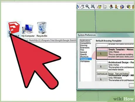 Imagen titulada Create a Standard House in SketchUp Step 1