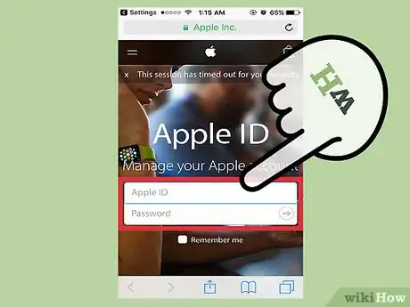 Imagen titulada Change Apple ID Password on iPhone Step 7