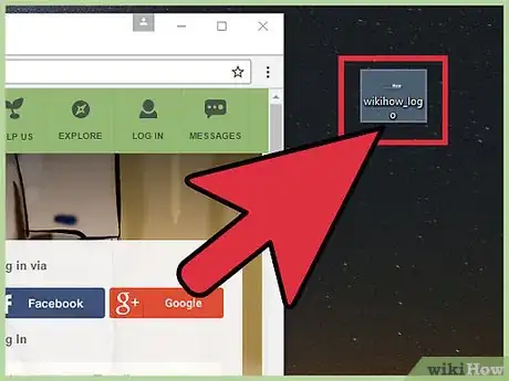 Imagen titulada Put a Shortcut to a Website on Your Desktop Step 18