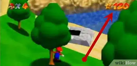 Imagen titulada Find Yoshi in Super Mario 64 Step 1