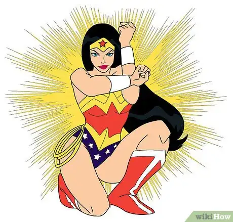 Imagen titulada WonderWoman Color Step 11