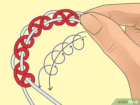 Imagen titulada Make Rings and Picots in Tatting Step 2