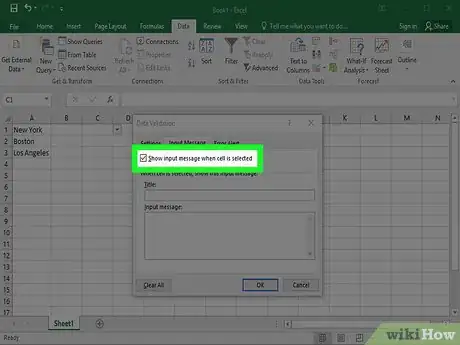 Imagen titulada Create a Drop Down List in Excel Step 13