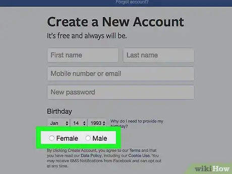 Imagen titulada Make a New Facebook Account Step 22