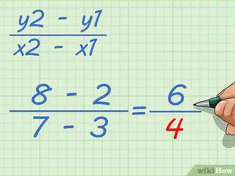 Imagen titulada Find the Slope of a Line Using Two Points Step 8