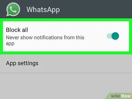 Imagen titulada Turn Off WhatsApp Notifications on Android Step 5