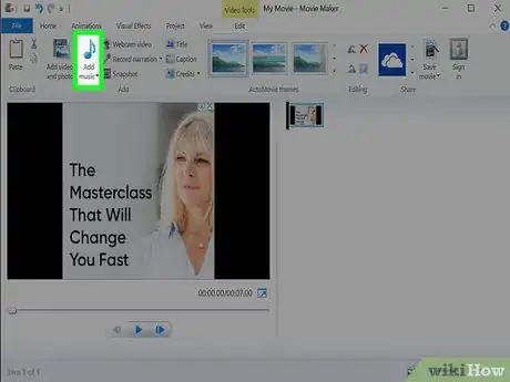 Imagen titulada Create a YouTube Video With an Image and Audio File Step 6