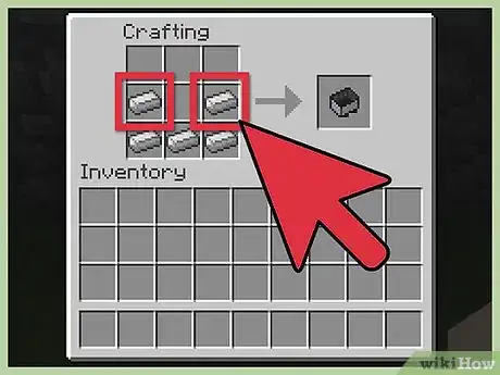 Imagen titulada Make a Minecart in Minecraft Step 7