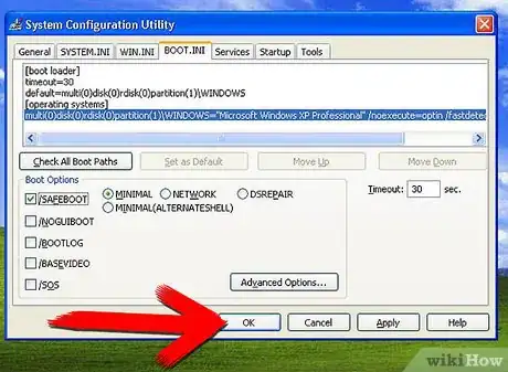 Imagen titulada Get Safe Mode in Windows XP Step 8