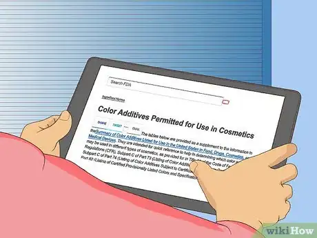 Imagen titulada Know if Your Cosmetics Contain Lead Step 1