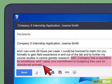 Imagen titulada Write an Email Asking for an Internship Step 10