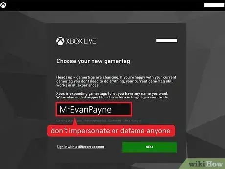 Imagen titulada Choose a Good Xbox Gamertag Step 14