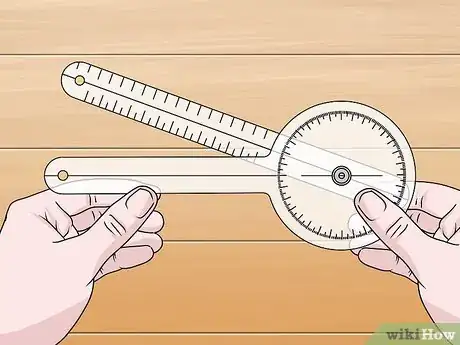 Imagen titulada Use a Goniometer Step 1