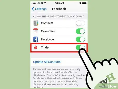 Imagen titulada Deactivate Tinder Account Using iOS Devices Step 9