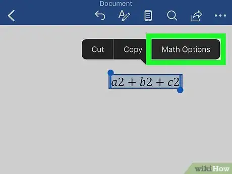 Imagen titulada Insert Equations in Microsoft Word Step 7