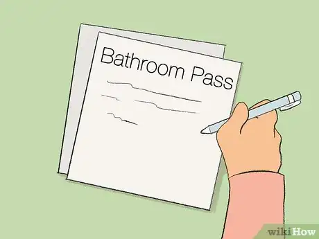 Imagen titulada Get Permission to Use the Bathroom in School Step 5