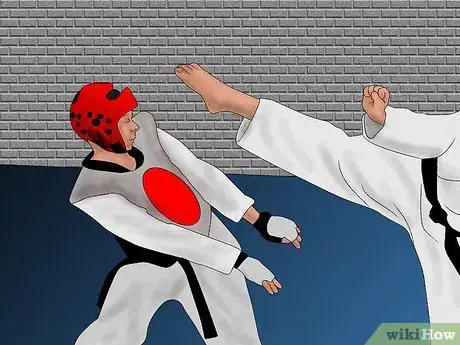 Imagen titulada Win in Competitive Sparring (Taekwondo) Step 8