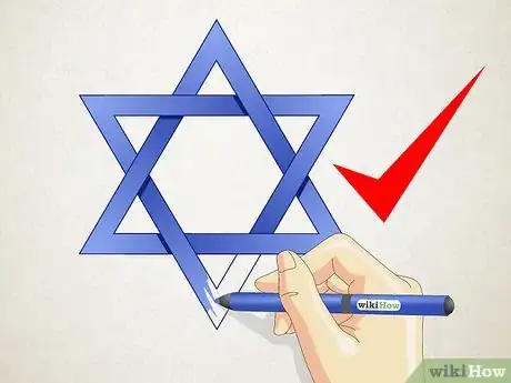 Imagen titulada Draw the Star of David Step 5