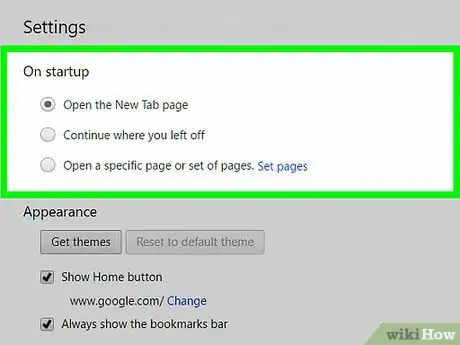 Imagen titulada Set Homepage in Google Chrome Step 13