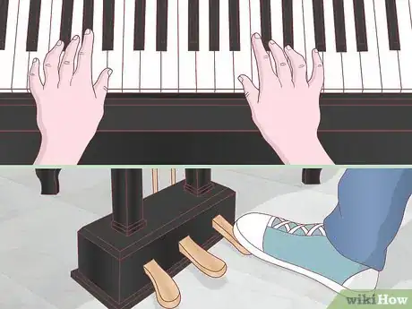 Imagen titulada Use Piano Foot Pedals Step 11