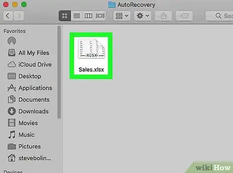 Imagen titulada Recover an Unsaved Excel File on PC or Mac Step 19