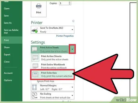 Imagen titulada Print Part of an Excel Spreadsheet Step 4