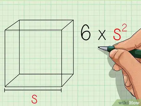 Imagen titulada Find the Surface Area of a Cube Step 1